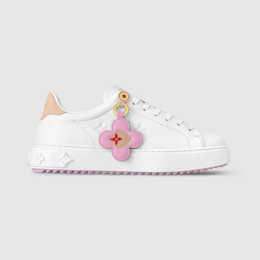 Louis Vuitton Women Time Out Sneaker with Plain Calf Leather-1AGUWY (1) Louis Vuitton Women Time Out Sneaker with Plain Calf Leather-1AGUWY