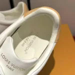 Louis Vuitton Women Time Out Sneaker with Plain Calf Leather-1AGUWY