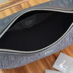 Dior Men Jett Pouch Black Dior Oblique Jacquard 2DBCA612YUS