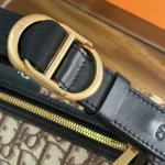 Dior Men Jett Pouch Brown Dior Oblique Jacquard 2DBCA612YUS