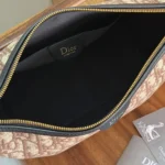 Dior Men Jett Pouch Brown Dior Oblique Jacquard 2DBCA612YUS