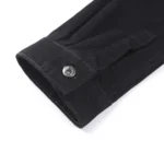 Dior Men Overshirt with Dior Clover Embroidery Black Cotton Twill 683D585A3044
