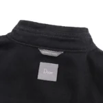 Dior Men Overshirt with Dior Clover Embroidery Black Cotton Twill 683D585A3044