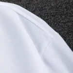 Dior Men Polo Shirt with Dior Clover Embroidery White Cotton Piqué