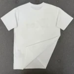 Dior Women Reverse T-Shirt Relaxed Fit White Cotton Jersey 683J668B3036
