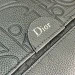 Dior Men Small Dior Jett Messenger Bag with Flap Black Dior Gravity Leather
