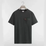 Dior Women T-Shirt with Embroidery Relaxed Fit Black and White Cotton Jersey 693J661A3282