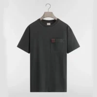 Dior Women T-Shirt with Embroidery Relaxed Fit Black and White Cotton Jersey 693J661A3282
