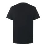 Dior Women T-Shirt with Embroidery Relaxed Fit Black and White Cotton Jersey 693J661A3282