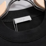 Dior Women T-Shirt with Pocket Relaxed Fit Gray Cotton Jersey 683J696F3036
