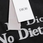 Dior Women T-Shirt with Pocket Relaxed Fit Gray Cotton Jersey 683J696F3036