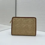 Dior Women 30 Montaigne Dea Pouch Natural Cannage Raffia S2107UMRN