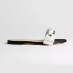 Dior Women J’Adior Slide Black Embroidered Cotton KDO707LEC
