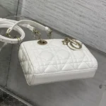 Dior Women Lady D-Joy Micro Bag Latte Cannage Lambskin S0910ONGE