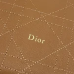 Dior Women Medium Diorly Bag Marron Bobby Flat Macrocannage Grained Calfskin M1412OUVK