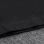 Dior Women Reverse T-Shirt Relaxed Fit Black Cotton Jersey 683J668B3036