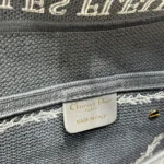 Dior Women Saddle Bag with Strap Blue and White Book Cover Embroidery M0469VEHQ