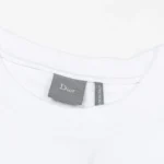Dior Women T-Shirt with Horse Embroidery Relaxed Fit White Cotton Jersey 683J624A0677