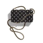 Chanel Women Evening Bag Gold-Tone Metal