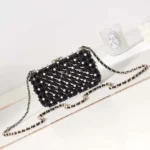 Chanel Women Evening Bag Gold-Tone Metal