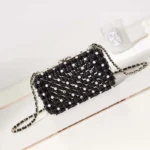 Chanel Women Evening Bag Gold-Tone Metal
