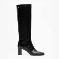Chanel Women High Boots Calfskin-Black G47497