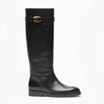 Chanel Women High Boots Calfskin-Black G47506B25777