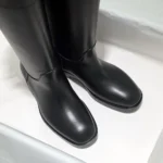 Chanel Women High Boots Calfskin-Black G47506B25777
