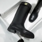 Chanel Women High Boots Calfskin-Black G47506B25777