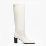 Chanel Women High Boots Calfskin-White G47497