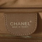 Chanel Women Large Bowling Bag Calfskin Gold Tone Metal AS6211