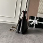 Chanel Women Shopping Bag Calfskin & Gold-Tone Metal-Black AS6390