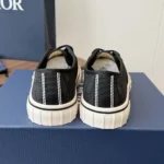 Dior Unisex Squash Sneaker Dior Gray Suede Calfskin and White Technical Fabric