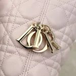 Dior Women Small Dior Toujours Hobo Bag Ballet Pink Cannage Lambskin