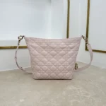 Dior Women Small Dior Toujours Hobo Bag Ballet Pink Cannage Lambskin