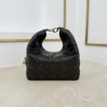 Dior Women Small Dior Toujours Hobo Bag Black Cannage Lambskin
