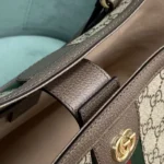 Gucci Unisex Ophidia Large Tote Bag Beige/Dark Brown GG Supreme ‎631685