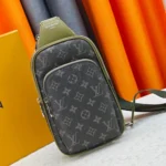 Louis Vuitton LV Unisex Avenue Slingbag PM Monogram Eclipse Coated Canvas M28735 - Image 2