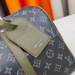Louis Vuitton LV Unisex Keepall Bandoulière 35 in Monogram Eclipse Coated Canvas M28639