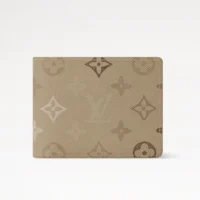 Louis Vuitton LV Unisex Multiple Wallet Monogram Surplus Coated Canvas-Sand Beige M29265