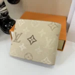 Louis Vuitton LV Unisex Multiple Wallet Monogram Surplus Coated Canvas-Sand Beige M29265