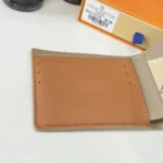 Louis Vuitton LV Unisex Multiple Wallet Monogram Surplus Coated Canvas-Sand Beige M29265