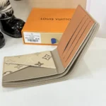 Louis Vuitton LV Unisex Multiple Wallet Monogram Surplus Coated Canvas-Sand Beige M29265