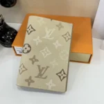 Louis Vuitton LV Unisex Passport Cover Monogram Surplus Coated Canvas-Sand Beige M29237 (2)
