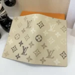 Louis Vuitton LV Unisex Passport Cover Monogram Surplus Coated Canvas-Sand Beige M29237 (2)