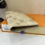 Louis Vuitton LV Unisex Passport Cover Monogram Surplus Coated Canvas-Sand Beige M29237 (2)