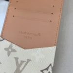 Louis Vuitton LV Unisex Passport Cover Monogram Surplus Coated Canvas-Sand Beige M29237 (2)