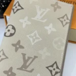Louis Vuitton LV Unisex Passport Cover Monogram Surplus Coated Canvas-Sand Beige M29237 (2)