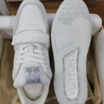 Louis Vuitton LV Unisex Trainer Sneaker White Monogram Denim Rubber Outsole Monogram Flowers