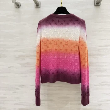 Louis Vuitton LV Women 3D Monogram Tie Dye Cardigan 1AK079